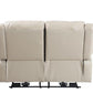 ACME Zuriel Power Motion Loveseat,  Beige PU