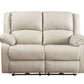 ACME Zuriel Power Motion Loveseat,  Beige PU