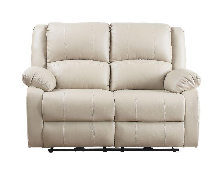 ACME Zuriel Power Motion Loveseat,  Beige PU