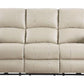 ACME Zuriel Power Motion Sofa,  Beige PU