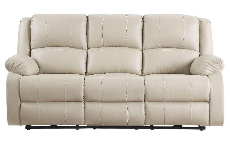 ACME Zuriel Power Motion Sofa,  Beige PU