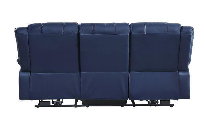 ACME Zuriel Power Motion Sofa, Blue PU