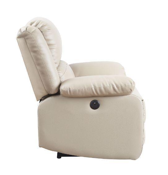 ACME Zuriel Power Recliner,  Beige PU