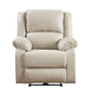 ACME Zuriel Power Recliner,  Beige PU