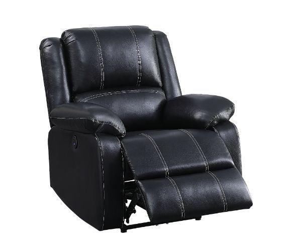 ACME Zuriel Power Recliner, Black PU