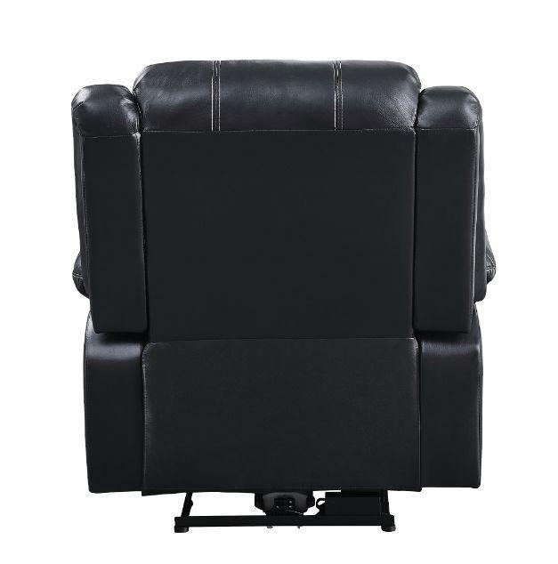 ACME Zuriel Power Recliner, Black PU