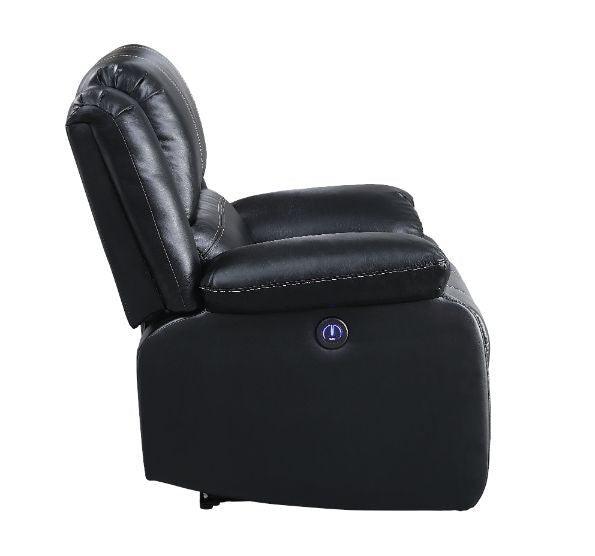 ACME Zuriel Power Recliner, Black PU