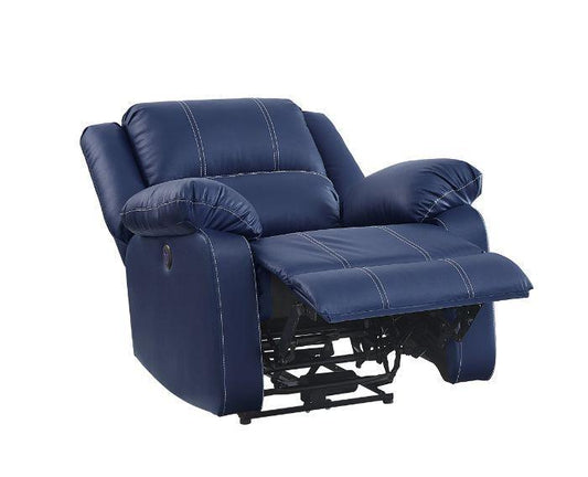 ACME Zuriel Power Recliner, Blue PU