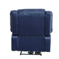 ACME Zuriel Power Recliner, Blue PU