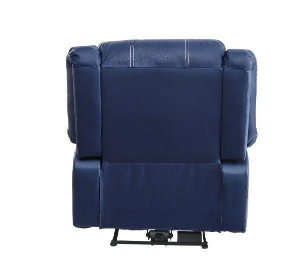 ACME Zuriel Power Recliner, Blue PU