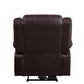 ACME Zuriel Power Recliner, Brown PU