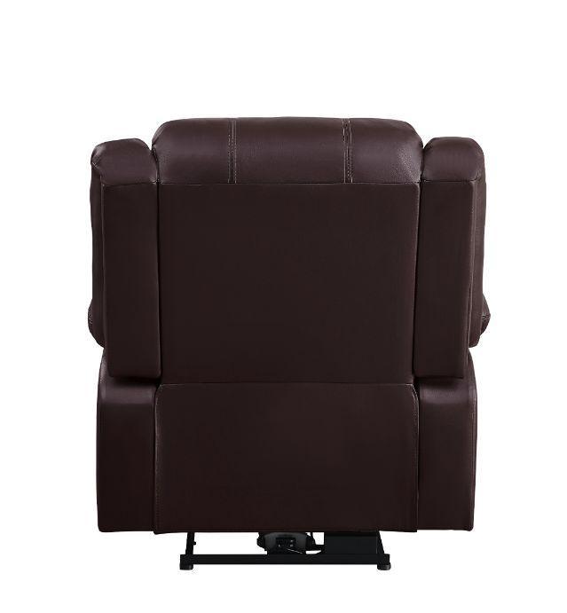 ACME Zuriel Power Recliner, Brown PU