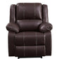 ACME Zuriel Power Recliner, Brown PU