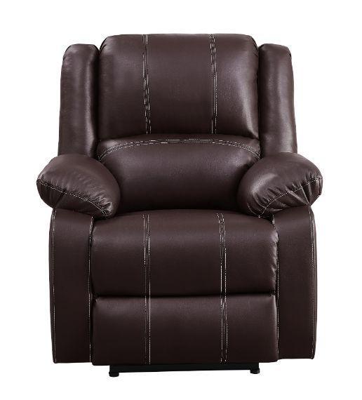 ACME Zuriel Power Recliner, Brown PU