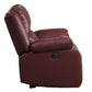 ACME Zuriel Power Recliner, Red PU