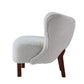 ACME Zusud Accent Chair, White Teddy Sherpa