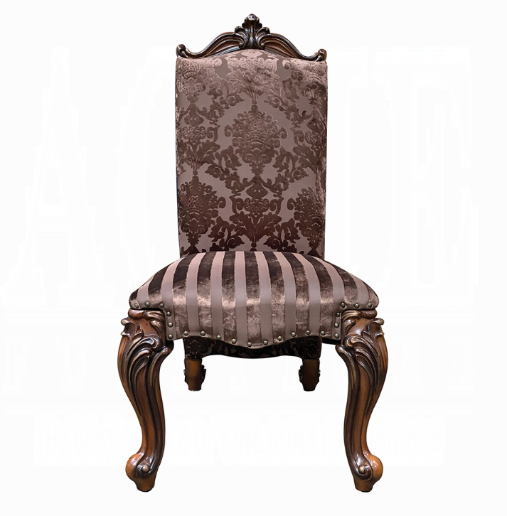 Versailles Side Chair (Set-2), Two Tone Brown