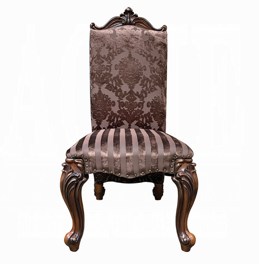 Versailles Side Chair (Set-2), Two Tone Brown