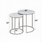 Zaidee Side Table Nesting Set