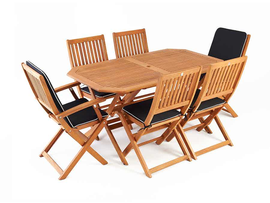 Sunnyvale Outdoor Dining Set 6-Seater