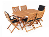 Sunnyvale Outdoor Dining Set 6-Seater