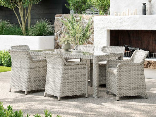 Seaside Retreat 7-piece outdoor dining set