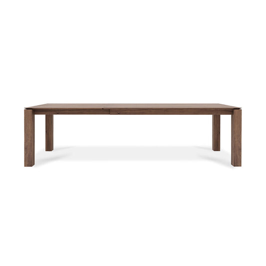 Teak Slice extendable dining table by Alain van Havre