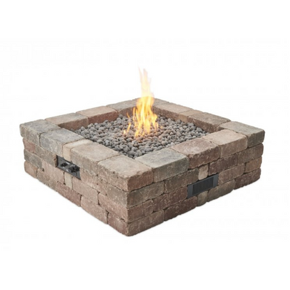 The Outdoor Greatroom Company Bronson Block Square Gas Fire Pit Kit (BRON5151-K)