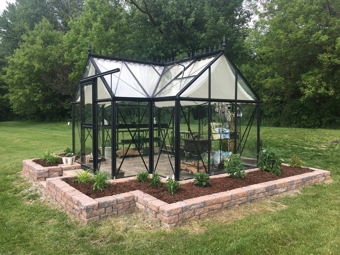 Junior Orangerie Greenhouse by Exaco