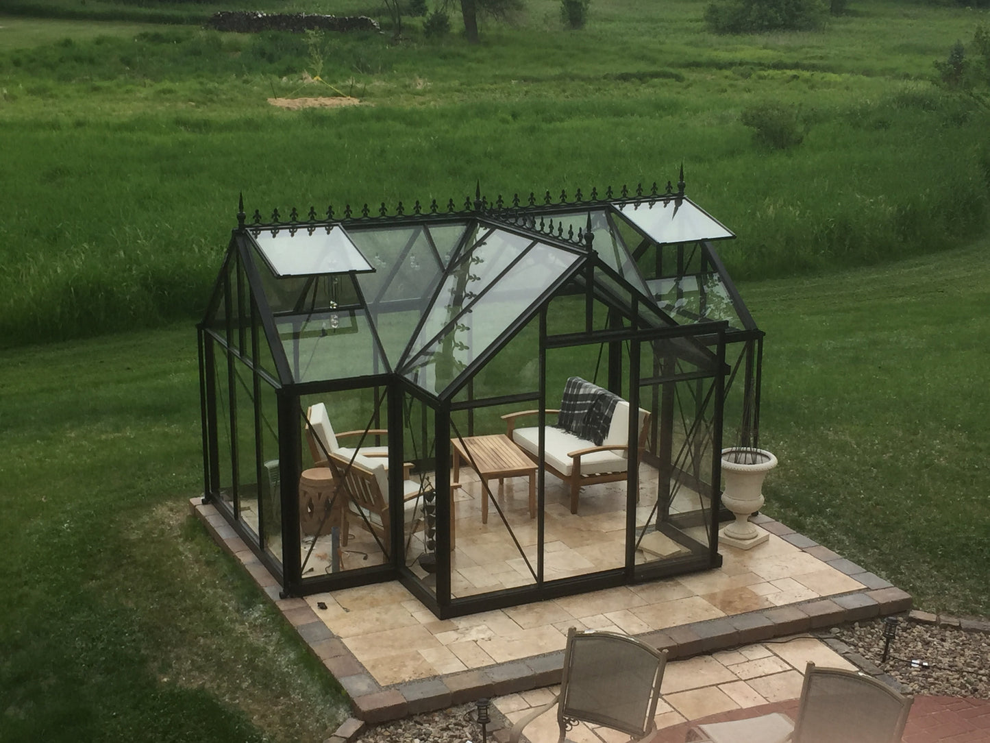 Junior Orangerie Greenhouse by Exaco