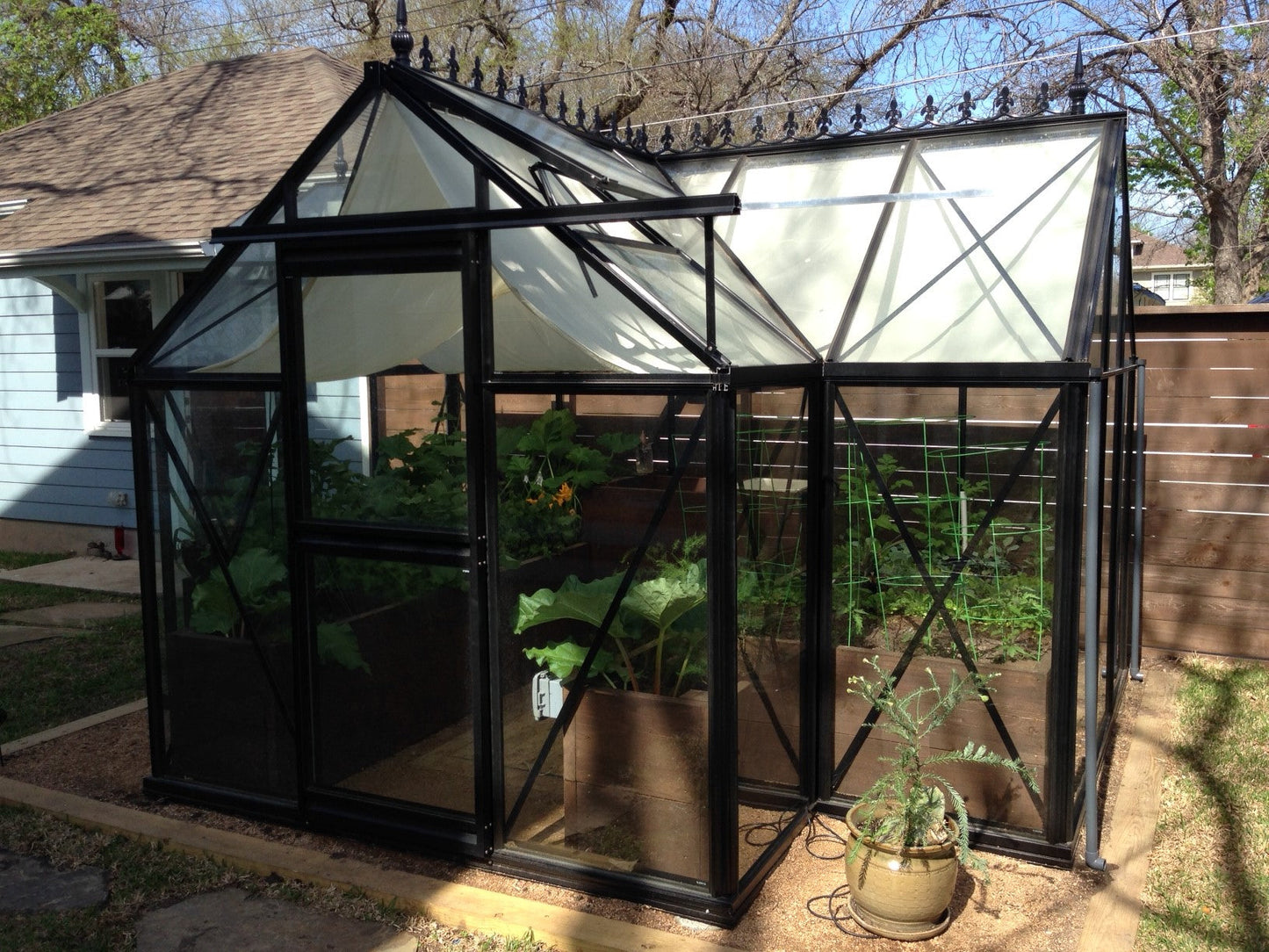 Junior Orangerie Greenhouse by Exaco