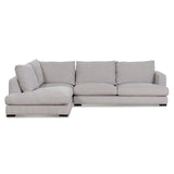 Lina 4-Seater Chaise Lounge- Oyster Beige