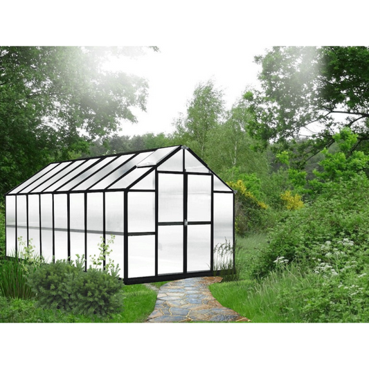 Riverstone Industries Monticello Greenhouse - Black Finish