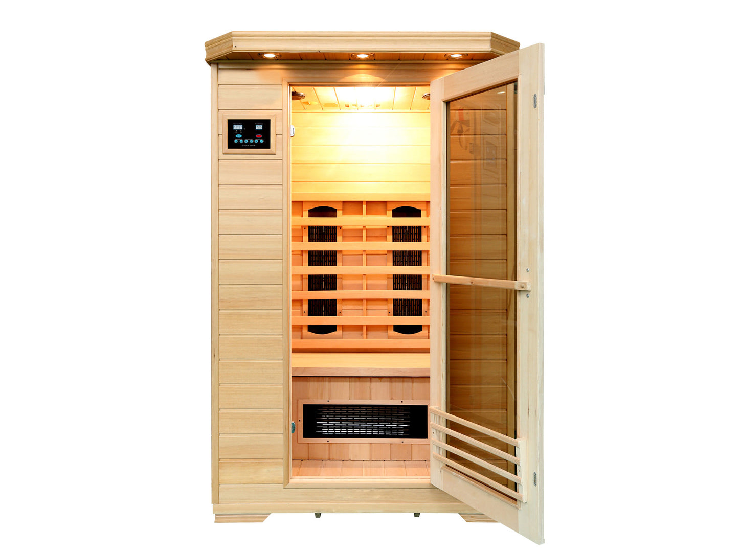 ZenSoothe 2-Person Ceramic Infrared Sauna