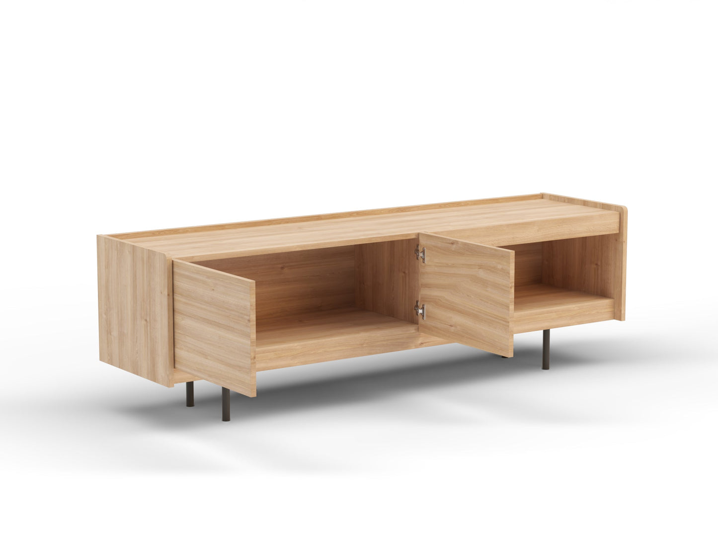 Hudson Media Stand 180 cm Oak