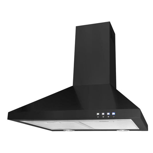 AeroVent 600mm Black RangeHood