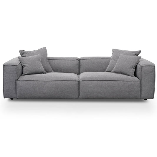 Nimbus Cloud 4-Seater Sofa - Graphite Grey