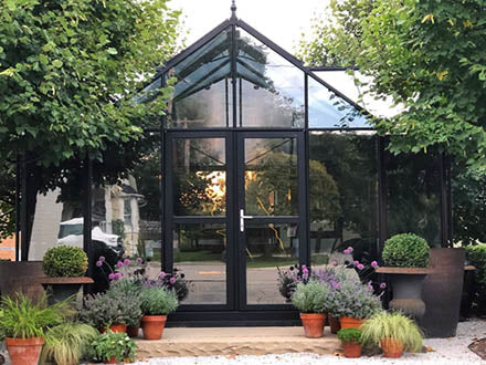 Royal Victorian Orangerie Greenhouse by Exaco