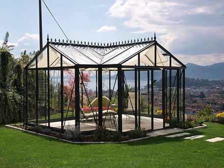 Royal Victorian Orangerie Greenhouse by Exaco