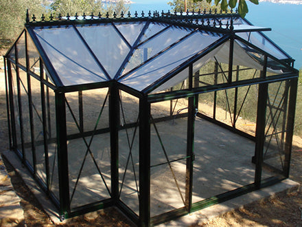 Royal Victorian Orangerie Greenhouse by Exaco