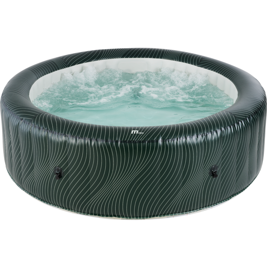 MSPA Meteor Round Bubble Spa Hot Tub (6 Person/LED Strip)